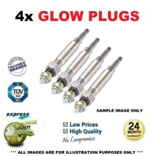 4x GLOW PLUGS for ALFA ROMEO